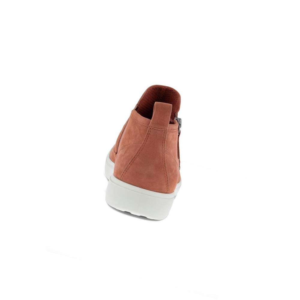 Ecco Soft Classic Ankle Joggesko Dame Brune | NO 250VRW